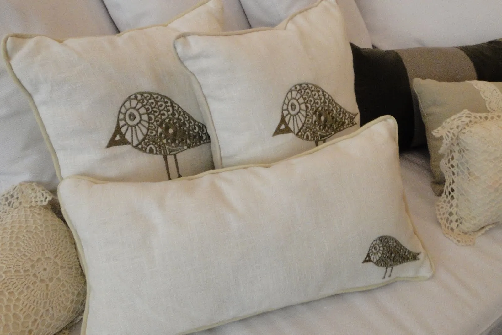 estudio v.: Almohadones