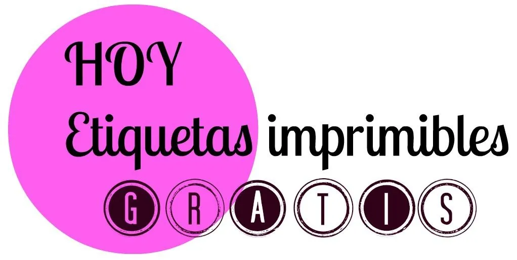 Etiquetas para botes. Imprimible gratis! | Lovely And Creatiful