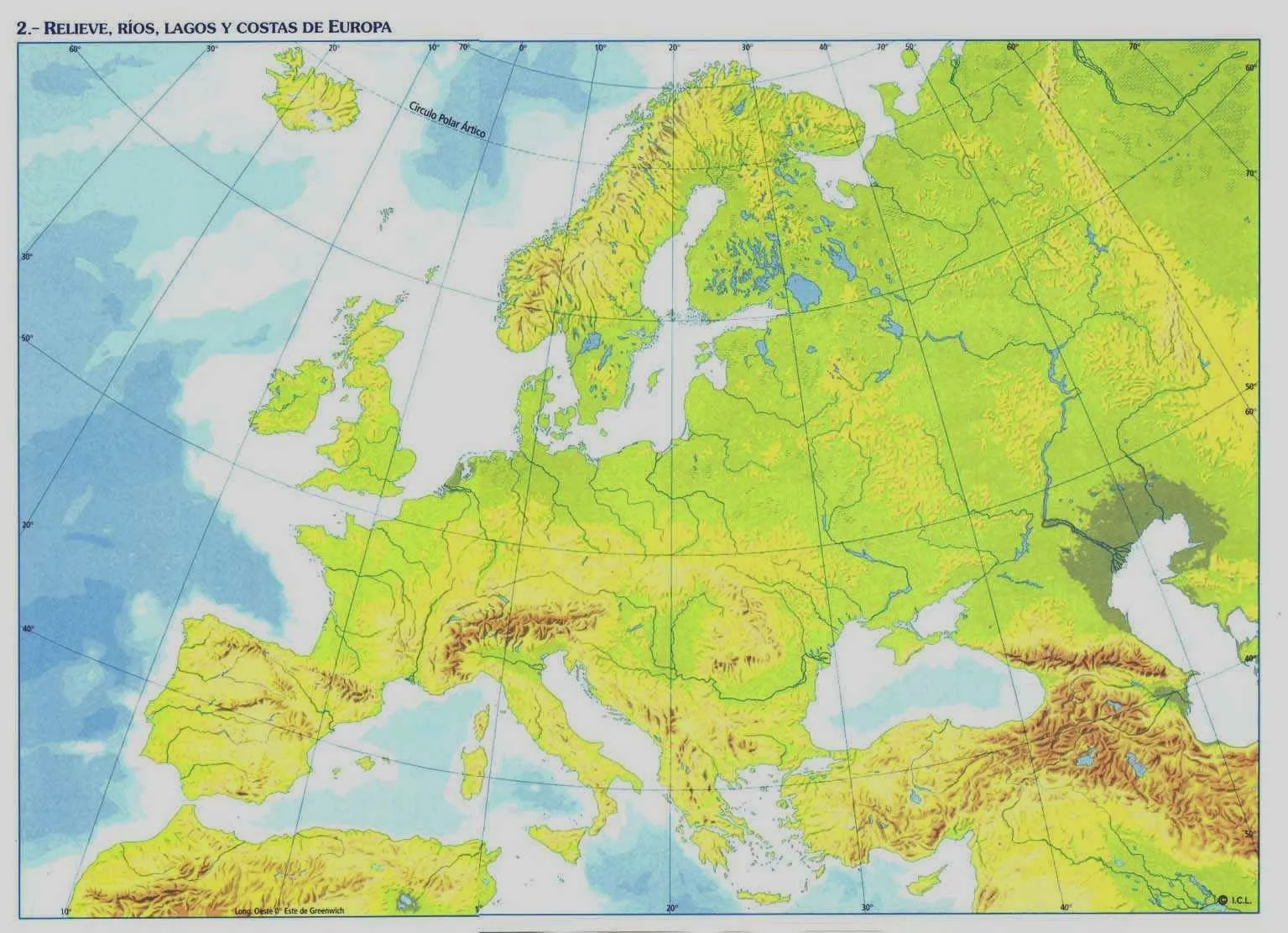 europa politico mudo mapa - DriverLayer Search Engine