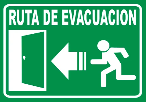 Imagenes de rutas de evacuacion - Imagui
