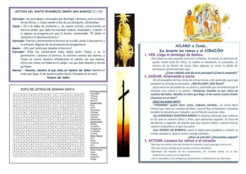 Evangelio del Domingo: 1 de abril de 2012 ~ Catequesis de la ...