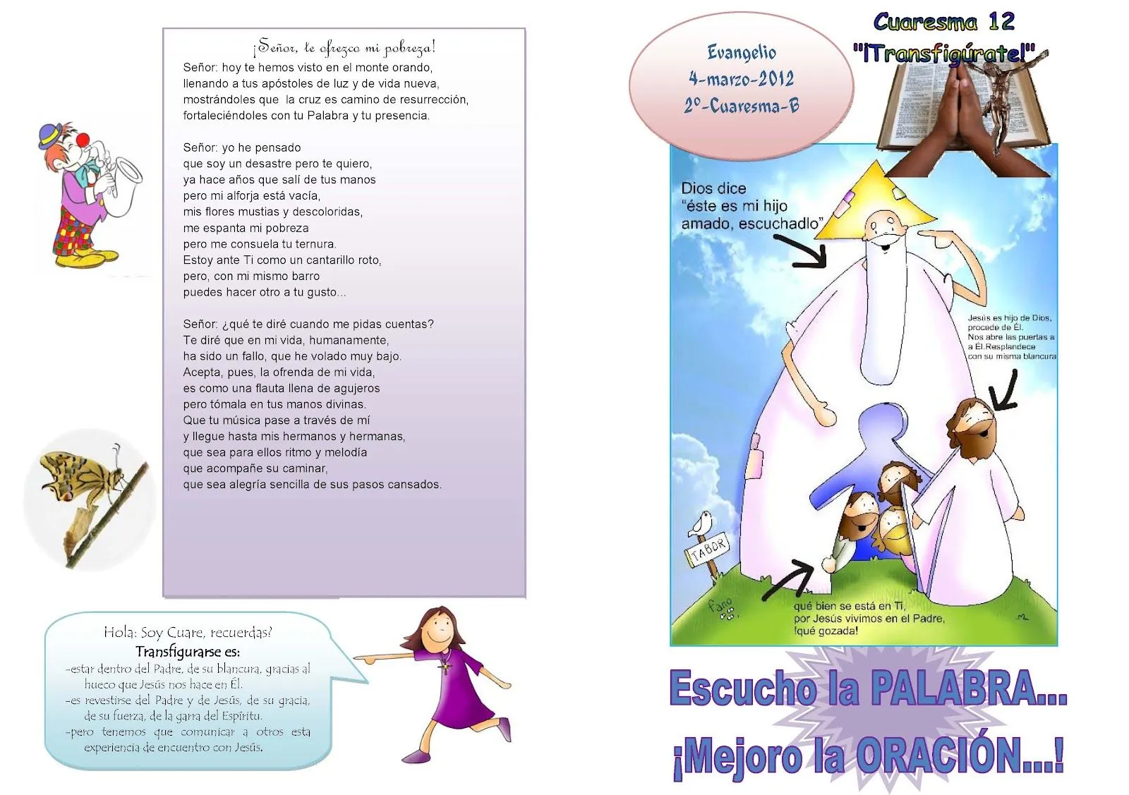 Evangelio del Domingo: 4 de marzo de 2012 ~ Catequesis de la ...