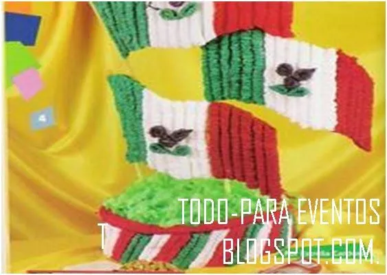 Todo Para Eventos: BANDERAS DE PAPEL CRÉPE.