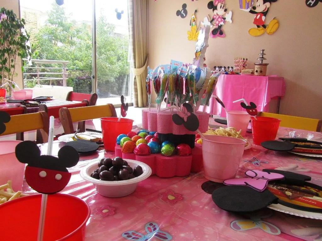 Eventos para tu Bebé: Complementos Decoración Cumpleaños Minnie y ...