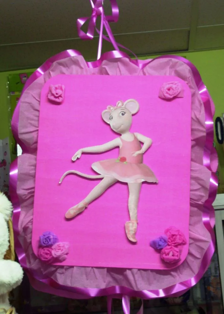 Eventos para tu Bebé: Piñata de Angelina Ballerina