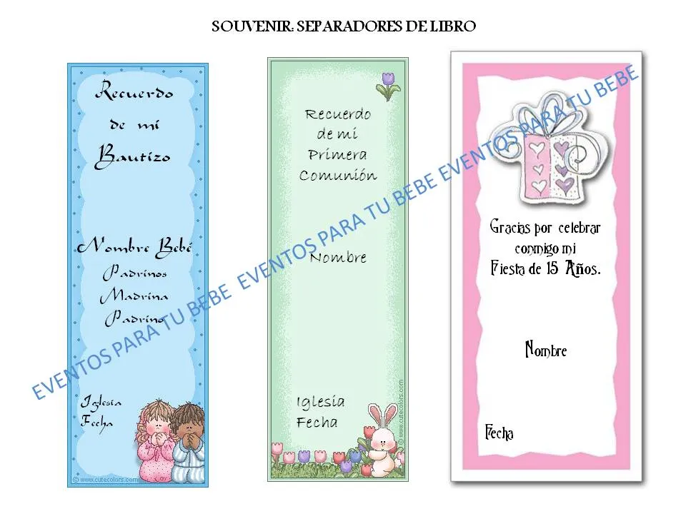 Eventos para tu Bebé: julio 2010