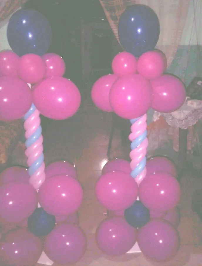 EVENTOS GLOBOS MIX, C.A: COLUMNAS PEQUEÑAS Y GRANDES