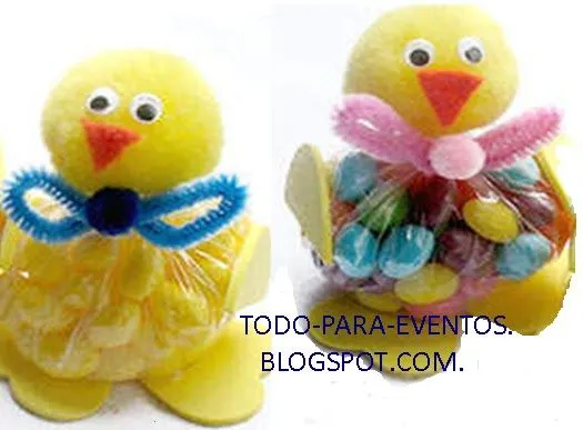 Todo Para Eventos: POLLOS CON DULCES.