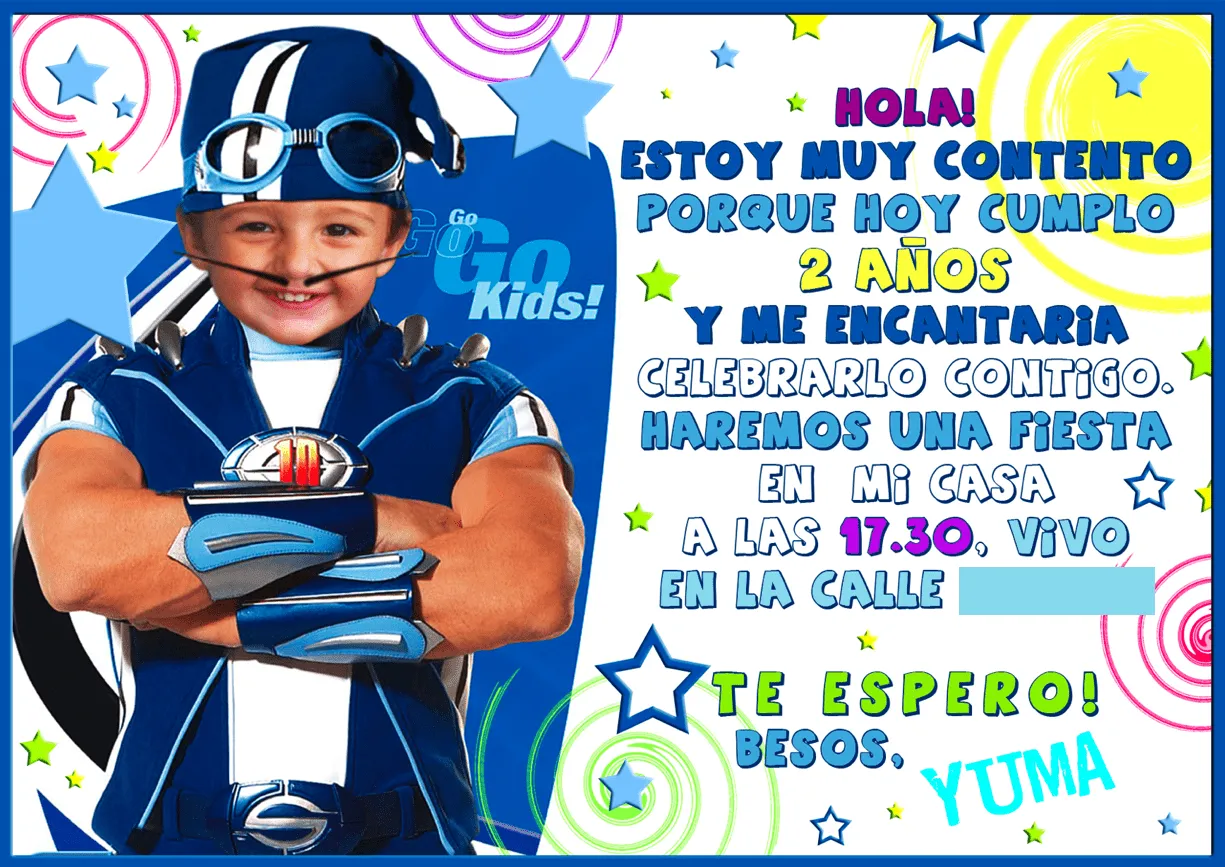 Ever After Producciones: INVITACIONES DE CUMPLE PARA NIÑOS!!