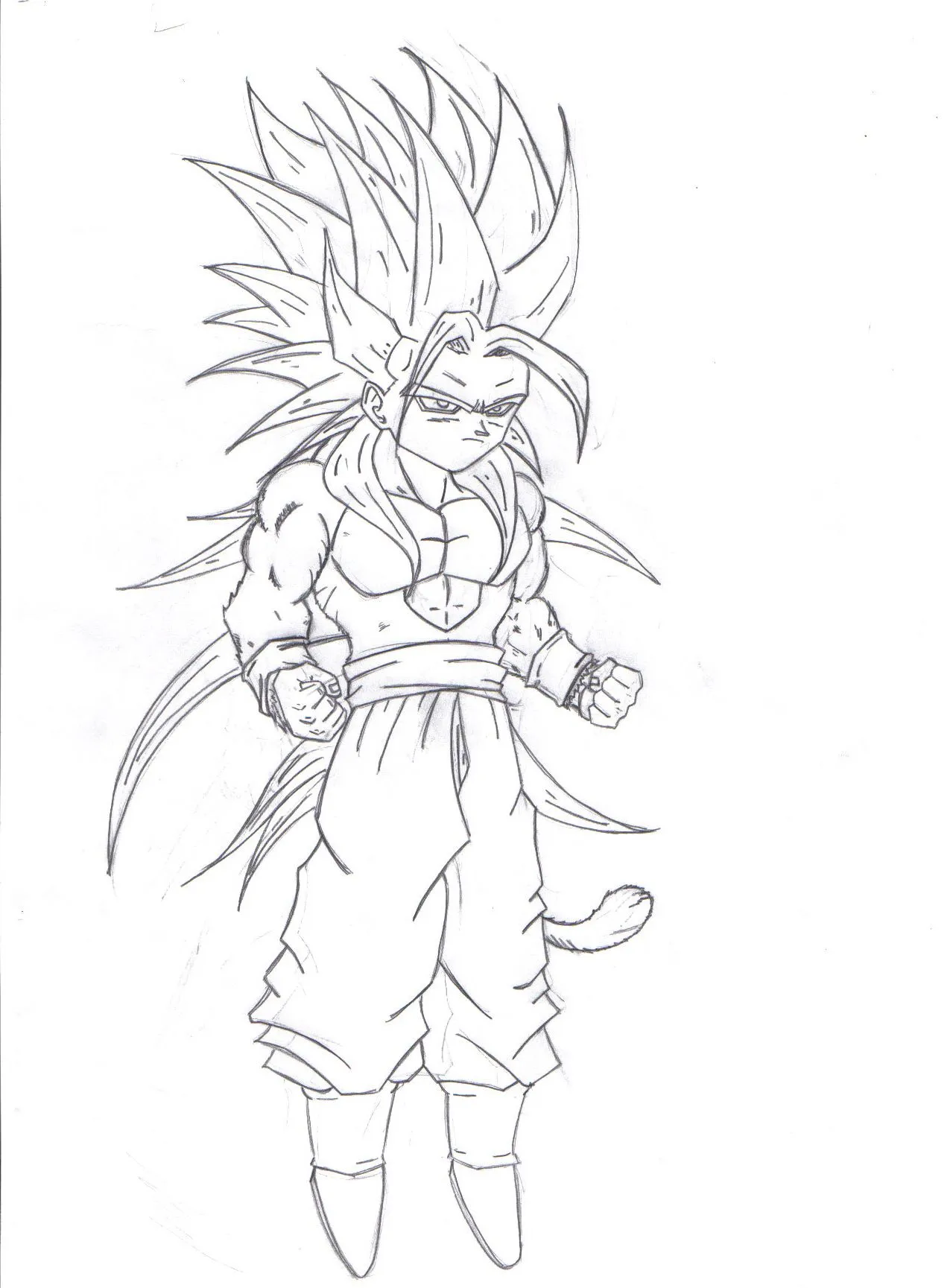 evilgoku Colouring Pages (page 2)