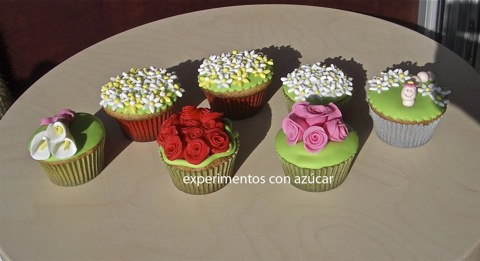 Experimentos con azúcar: Y por fin, los cupcakes!