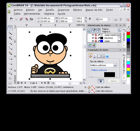 Exportar PNG Fondo Trasnparente en corel - Foros del Web