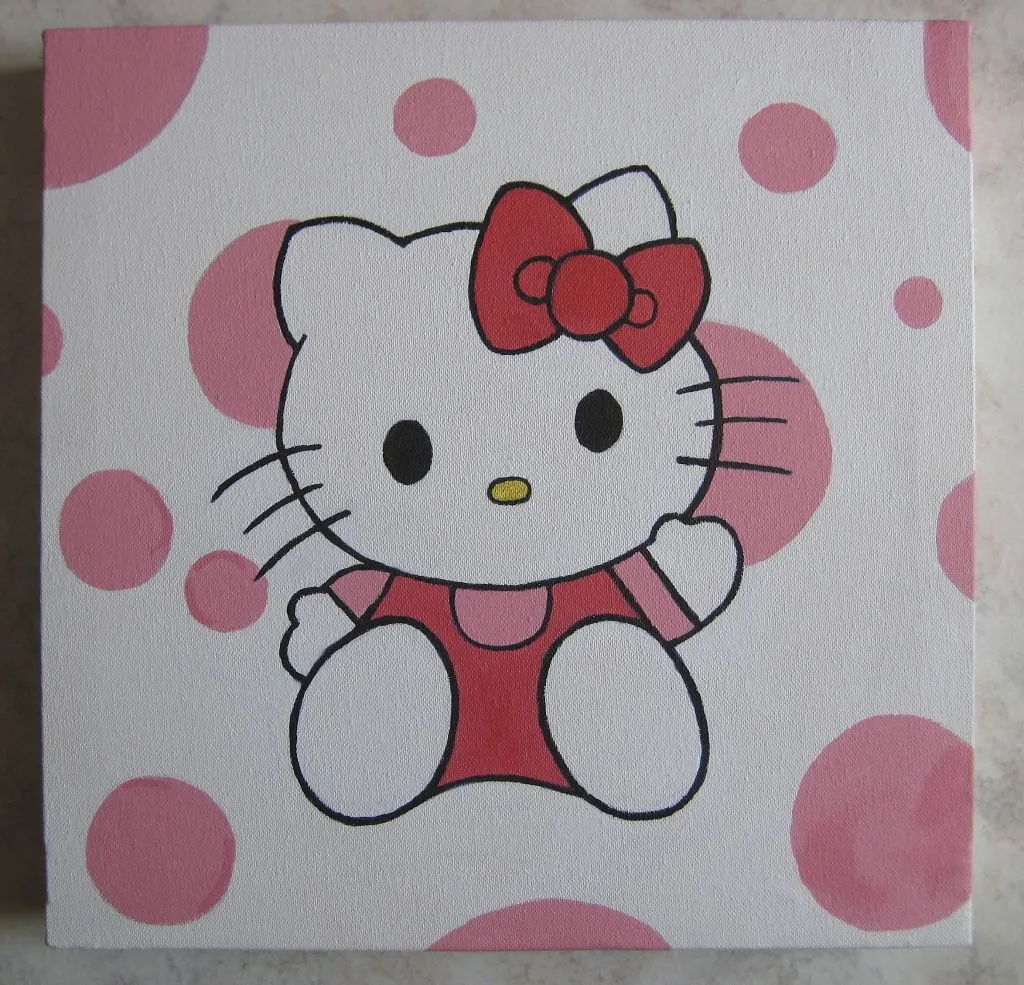 EXPOSICIÓN DE CUADROS Y DIBUJOS: HELLO KITTY