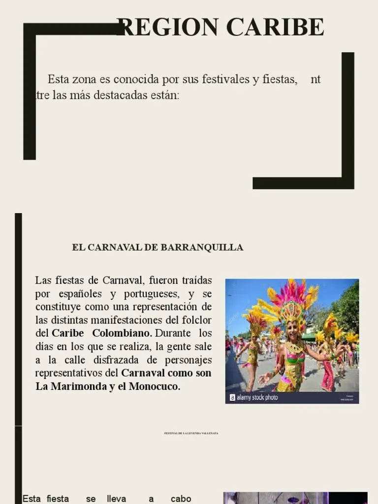 Exposicion Region Caribe | PDF | Musica centroamericana | Musica  Latinoamericana