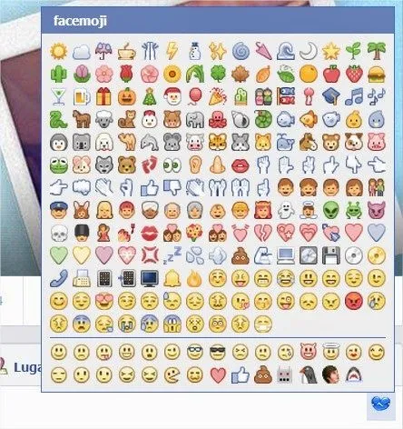 Extension para agregar emoji y emoticones del Messenger a Facebook ...