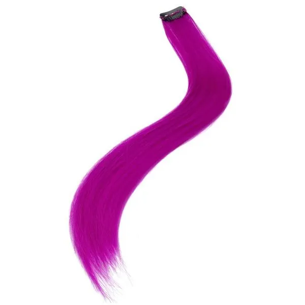 Extensiones de pelo morado neón: comprar online en Funidelia.