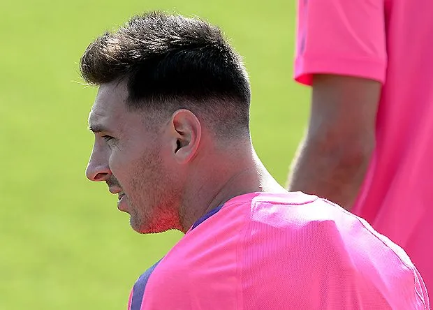 El extravagante 'nuevo look' de Leo Messi