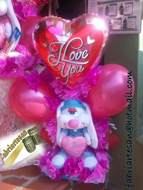 Fabriartesan: Arreglos y decoraciones de peluches con globos