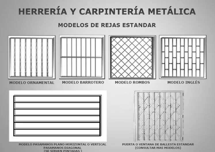 Fabricación de rejas Barcelona - Cerrajeros y Persianas en Barcelona -