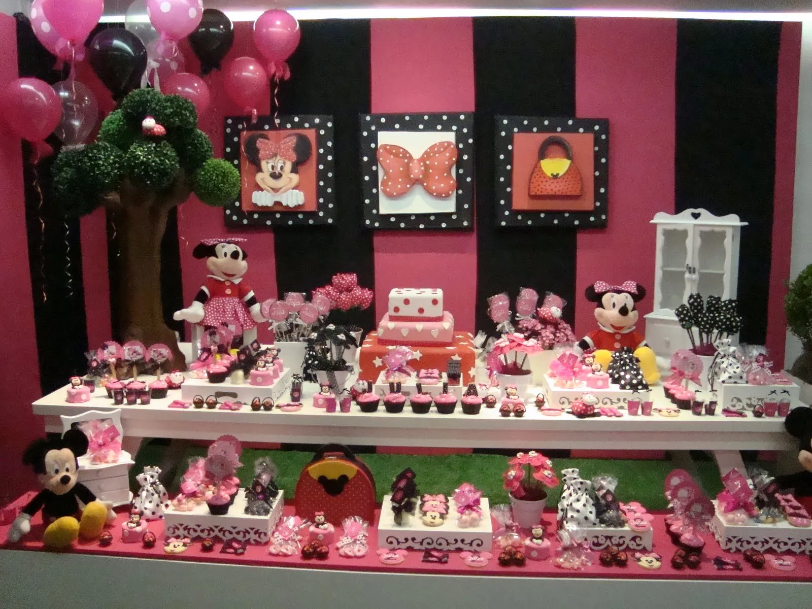 Fabricando Festas, Realizando Sonhos: Festa encantada da Minnie em ...