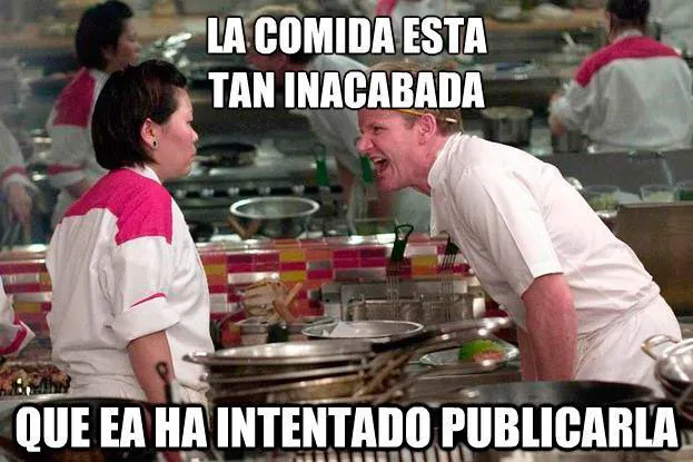 Vaya Face!: El top de frases del Chef del "Pesadilla en la cocina ...