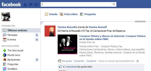 Facebook en español, por fin - tuexperto.