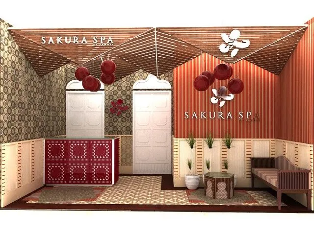 Fachada para SPA. diseño de Espacios. Diseño de Mobiliario ...