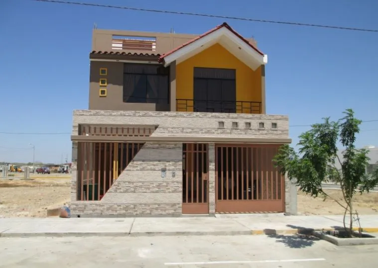 Fachadas y Casas: Casas sencillas y modernas