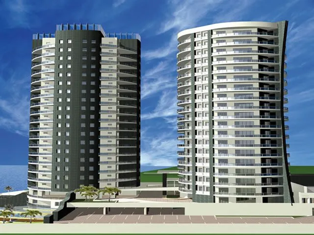 FACHADAS DE EDIFICIOS DE FORMA CILINDRICA 3D : FACHADAS DE CASAS Y ...