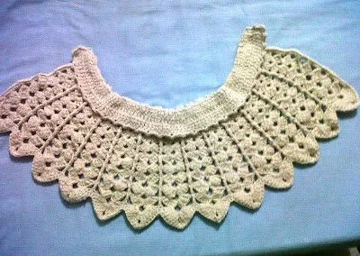 Fachalina: Proyecto Capa tejida crochet