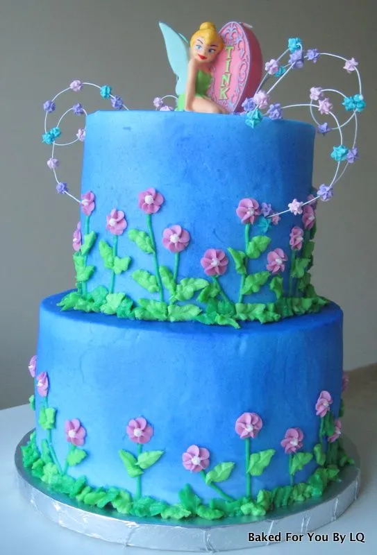 Fairy (Tinkerbell) Cake and Cupcakes