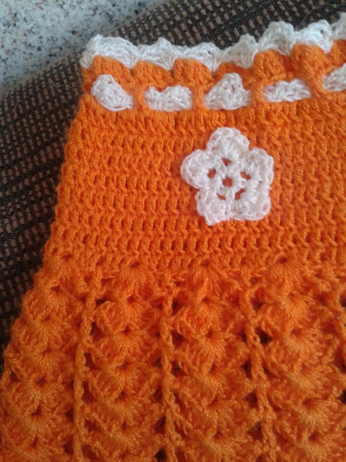 Falda de niña tejida a crochet - Imagui