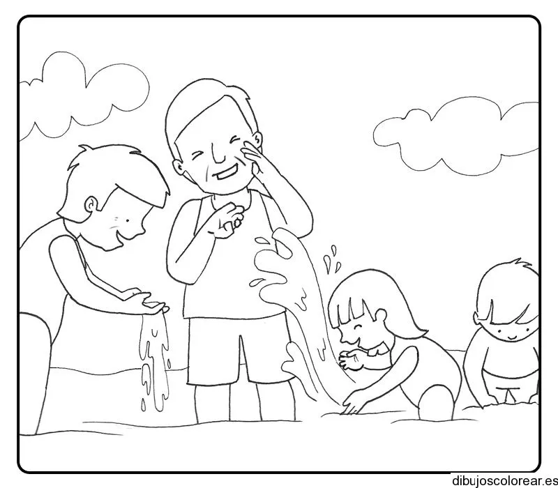 familia almorzando Colouring Pages (page 2)