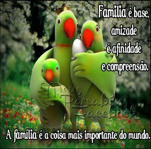 Família - Imagens, Mensagens e Frases para Facebook