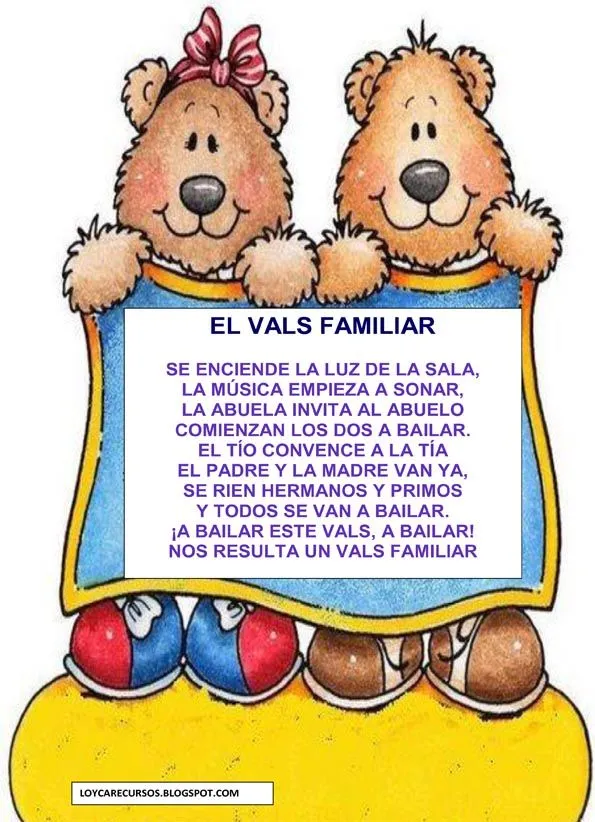 Poesias de familias - Imagui