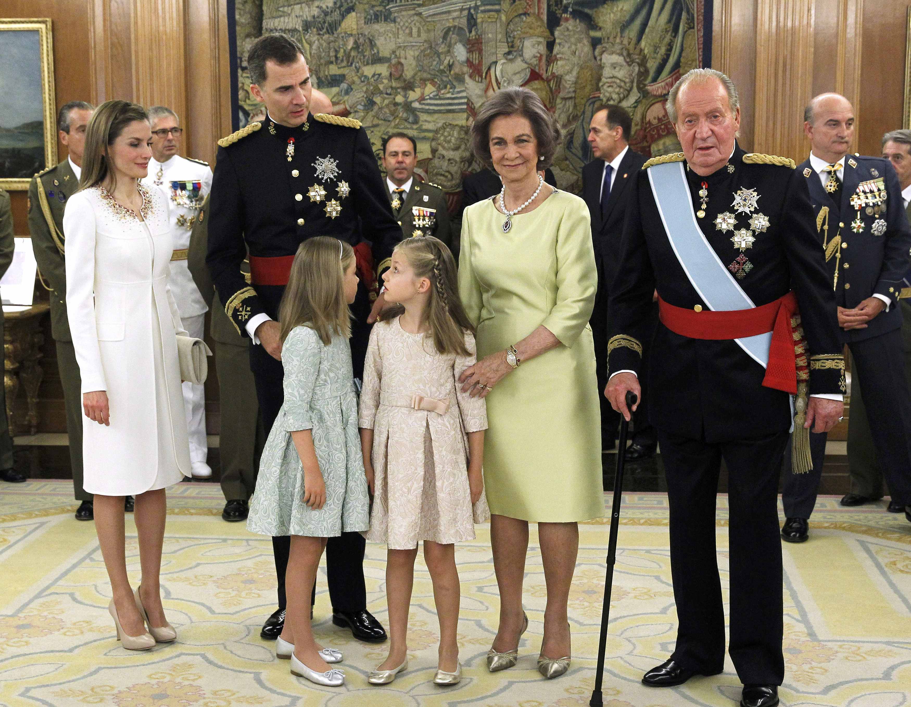 La nueva familia real de España (