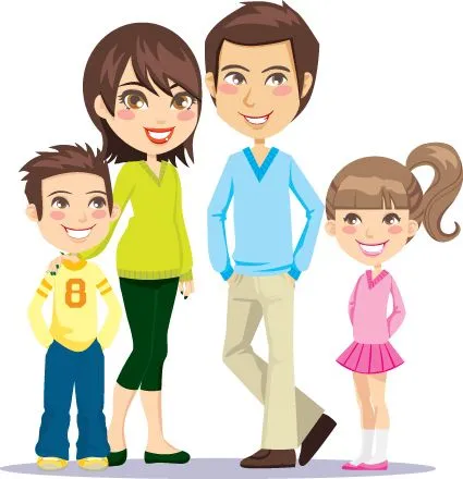 Family Member design elements vector 05 - Vector People free download