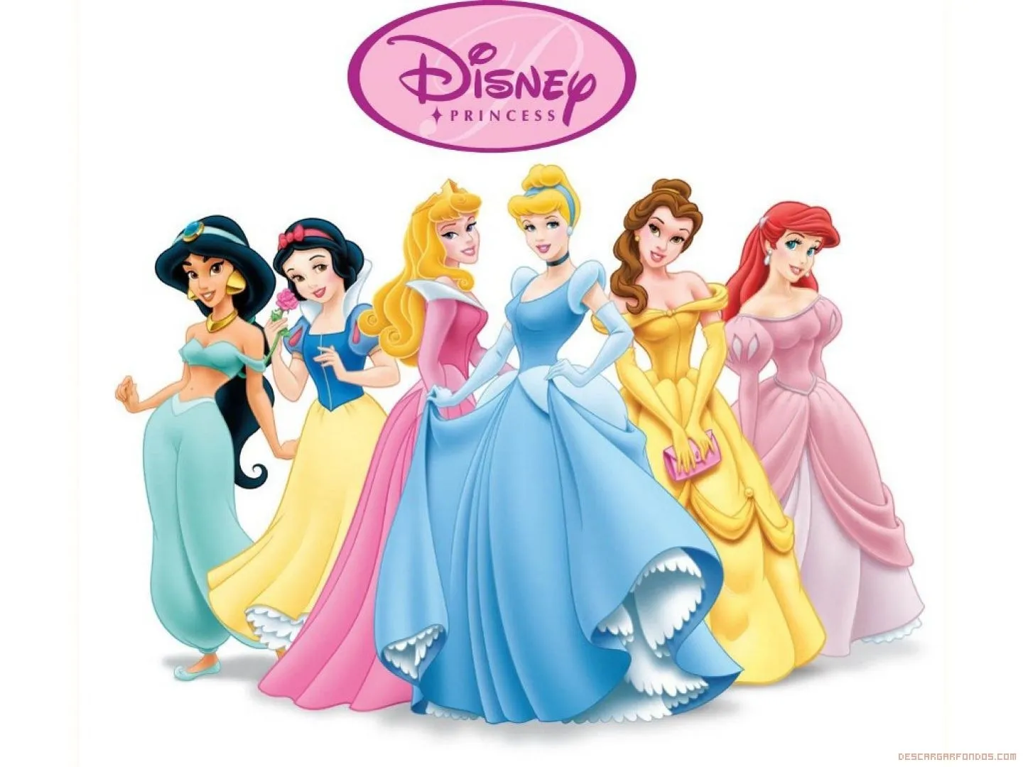 famosas princesas disney fondo de pantalla