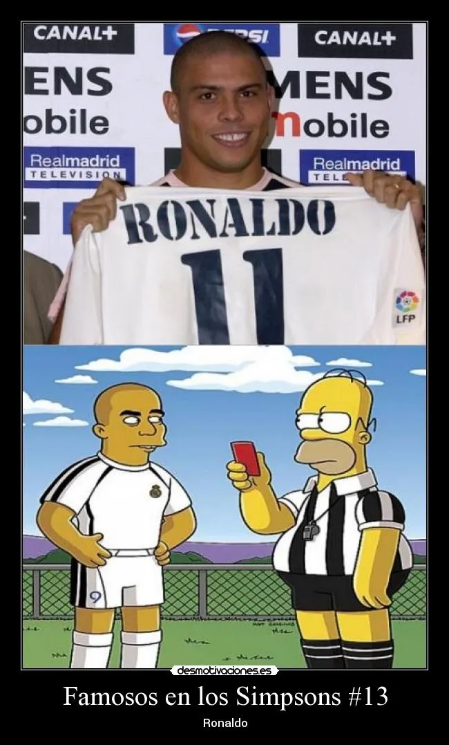 Famosos en los Simpsons #13 | Desmotivaciones