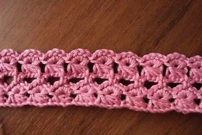 fanatica del tejido: punto peruano crochet paso a paso de la web