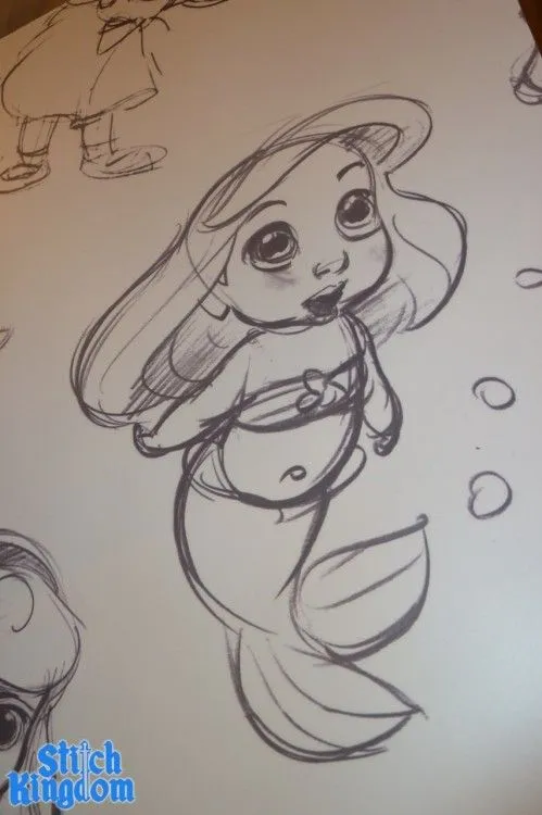 Fancy some DISNEY MAGIC? (Baby Ariel - Glen Keane)