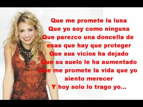 Tu no eres para mi - Fanny Lu - Lyrics - YouTube