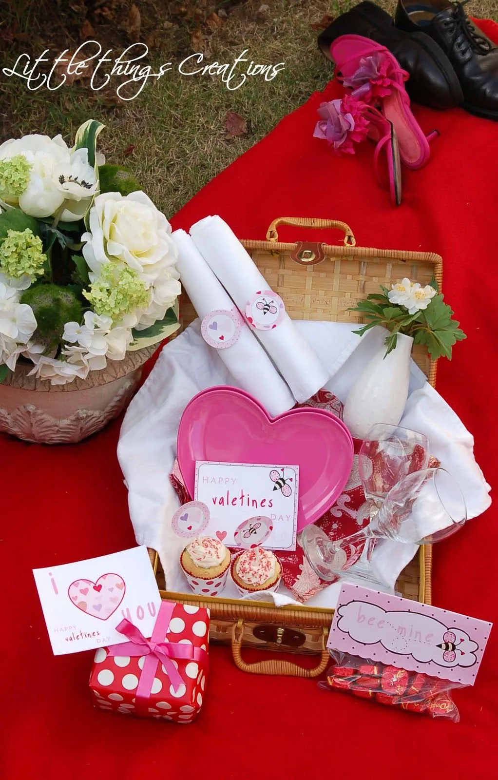 Fara Party Design: Ideas de Fiesta- Picnic romántico para San Valentín