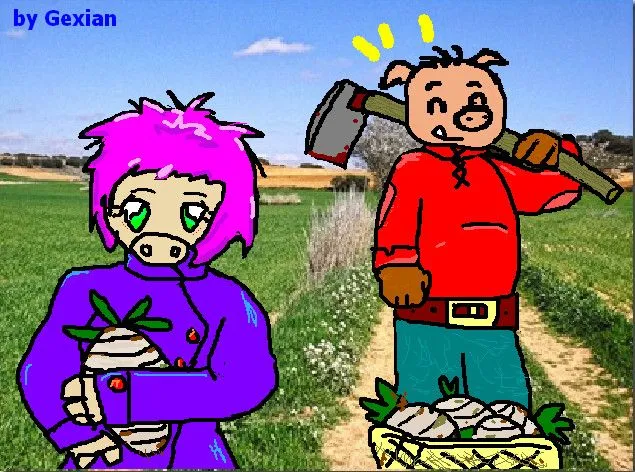 Farmers. granjeros by ~Gexianhen on deviantART