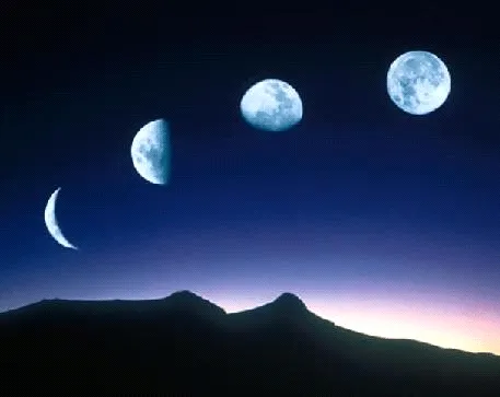 Imágenes de las 4 fases de la luna - Imagui