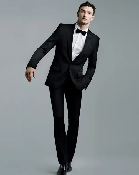 Fashion Portfolio: Tips para hombres: ¿cómo combinar un traje negro?