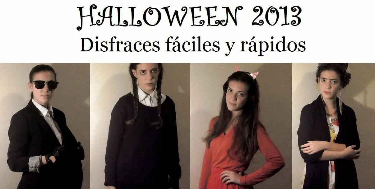 Fashion revelations: Halloweek: 4 disfraces de última hora fáciles ...