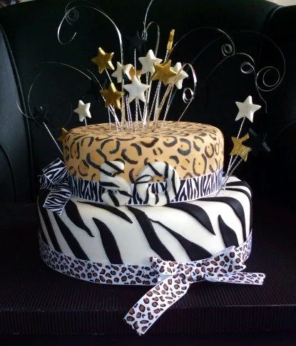 Mundo Tortas: Torta animal print