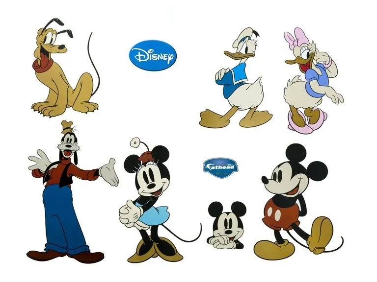 Fathead Classic Mickey & Friends Wall Graphic - Kids.