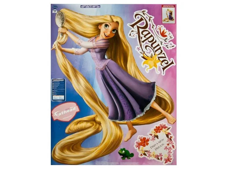 Fathead Tangled - Rapunzel Wall Graphic - Kids.Woot 